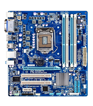 GIGABYTE GA-H61M-D2H Motherboard (Pre-owned)