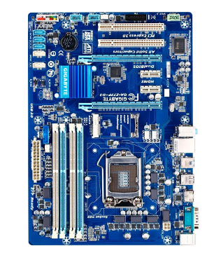 GIGABYTE GA-Z77P-D3 Motherboard (Pre-owned)