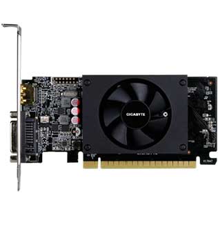 GIGABYTE GeForce GT 710, 2GB, Display Port 1.4, 64-bit Graphics Card (Pre-owned)