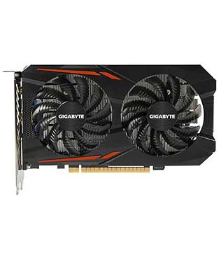GIGABYTE GeForce GTX 1050 2GB OC GDDR5 (GV-N1050OC-2GD) Graphics Card (Pre-owned)
