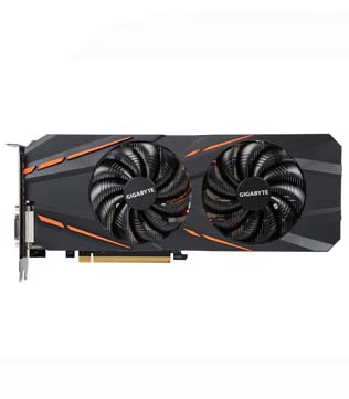 GIGABYTE GeForce GTX 1060 6GB GDDR5 PCI Express 3.0 x16 ATX Video Card GV-N1060G1 GAMING-6GD REV 2.0 Graphics Card (Pre-owned)