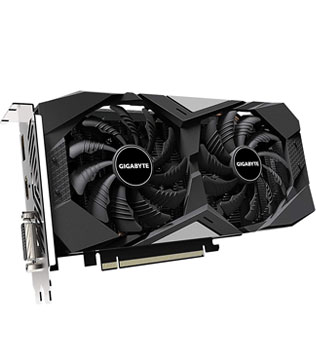 GIGABYTE GeForce GTX 1650 SUPER WINDFORCE OC 4G , 4GB, GDDR6, Display Port 1.4, 128-bit (rev. 1.0) (GV-N165SWF2OC-4GD) Graphics Card (Pre-owned)
