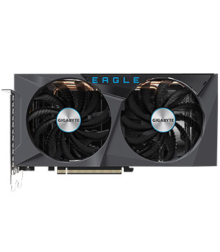 GIGABYTE GeForce RTX 3060 Ti EAGLE OC 8GB GDDR6 (GV-N306TEAGLE OC-8GD) LHR Graphics Card (Open Box)