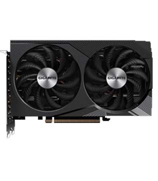 GIGABYTE Geforce RTX 3060 WINDFORCE OC 12GB GDDR6 (GV-N3060WF2OC-12GD) Graphics Card (Pre-owned)