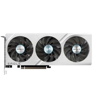 GIGABYTE Geforce RTX 4060 Ti Eagle OC 8GB GDDR6 (GV-N406TEAGLEOC ICE-8GD) Graphics Card (White) (Pre-owned)