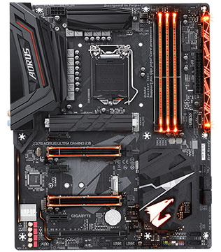 GIGABYTE Z370 AORUS Ultra Gaming 2.0 Motherboard (Pre-owned)