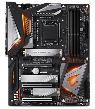 GIGABYTE Z390 Aorus Ultra Motherboard (Pre-owned)