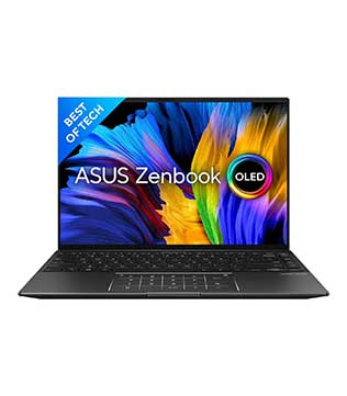 ASUS Vivobook 14X OLED-K3405VFB, 14 Inches,  Intel(R) Core(TM) i5-13500H CPU @ 2.60GHz, 16 GB RAM, 512 GB NVME SSD, NVIDIA GeForce RTX 2050, Black Laptop (Pre-owned)