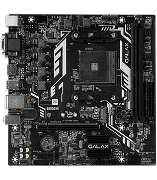 Galax B550M Motherboard (Pre-owned) (Without I/O Shield)