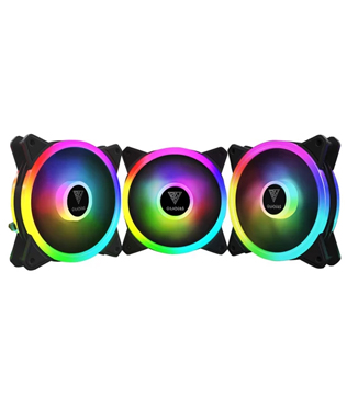 Gamdias Aeolus (M2-1203) Lite 120mm ARGB Cabinet Fan (Triple Pack) (Pre-owned)