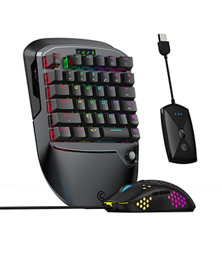 GameSir VX2 AimSwitch Gaming Keypad and Mouse Combo For Console & PC (Pre-owned)