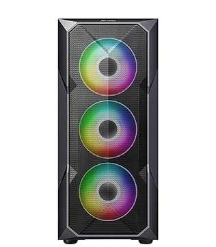 Desktop PC (Pre-owned) Mid Tower With AMD Ryzen 5 3600x, 16GB DDR4 RAM, 500GB SSD, 1TB HDD