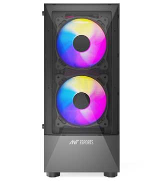 Desktop PC (Pre-owned) Mid Tower With AMD Ryzen 5 5500, 16GB DDR4 RAM, 500GB SSD