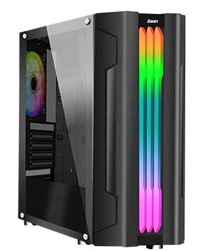 Gaming Desktop PC (Pre-owned) Mid Tower with Intel Core i5 8600K, 16GB DDR4 RAM, RTX 2060 Super GPU 8GB, 1TB SSD