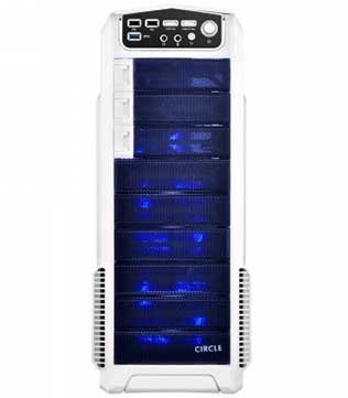 Gaming Desktop PC (Pre-owned) Mid Tower with Ryzen 5 3500, 16GB DDR4 RAM, RTX 2060 GPU 6GB, 250GB SSD, 1TB HDD