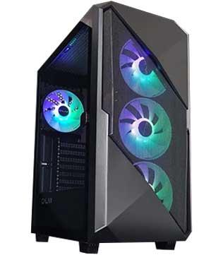 Gaming Desktop PC (Pre-owned) Mid Tower With Ryzen 5 5600X CPU, 32GB DDR4 RAM, Radeon RX 6800 XT GPU 16GB, 2TB SSD