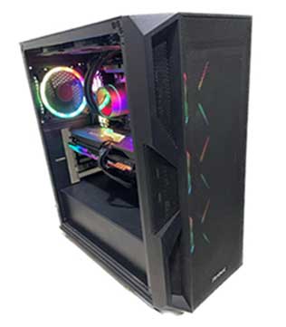 Gaming Desktop PC (Pre-owned) with AMD Ryzen Threadripper 2950X , 64GB DDR4 RAM, RTX3080 GPU 10GB,1TB SSD, 1TB HDD