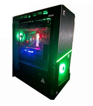 Gaming Desktop PC (Pre-owned) with Ryzen 9 (3950-X), 32GB DDR4 RAM, RTX 3070 Ti GPU 8GB, 4TB SSD & Windows 10 Professional 64 bit