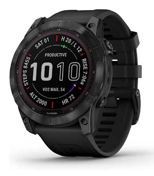 Garmin Fenix 7x 51mm Black (Sapphire Solar) (Minor Wear and Tear,Pre-owned)