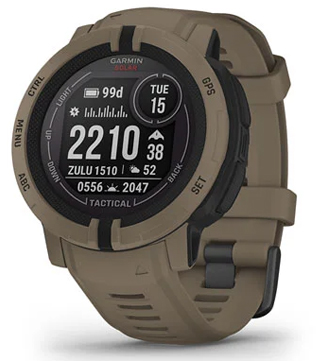 Garmin Instinct 2 Solar Tactical Edition (Coyote Tan) Smart Watch (Pre-owned)
