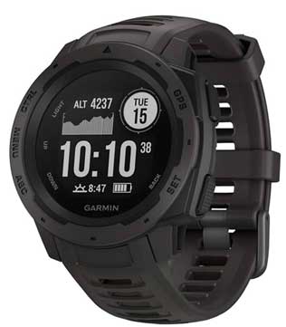 Garmin Instinct Non Solar (Graphite) Smart Watch (Pre-owned)