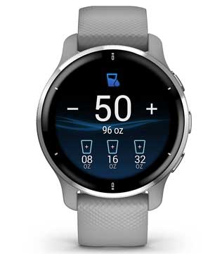 Garmin Venu 2 Plus Smartwatch (Grey Strap) (Pre-owned)