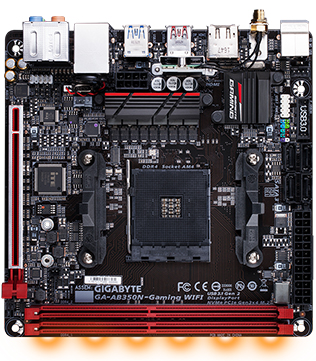 Gigabyte AB350N Gaming WIFI Motherboard (Pre-owned)