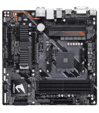 Gigabyte B450 Aorus M Motherboard (Without I/O Shield) (Pre-owned)