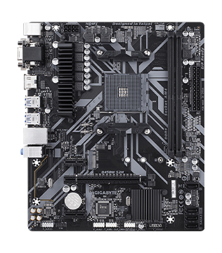 Gigabyte B450 S2H Motherboard (Pre-owned)