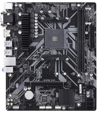 Gigabyte B450M S2H Motherboard (Pre-owned)