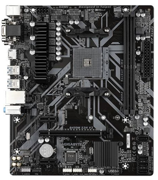 Gigabyte B450M S2H V2 (Without I/O Shield) Motherboard (Pre-owned)