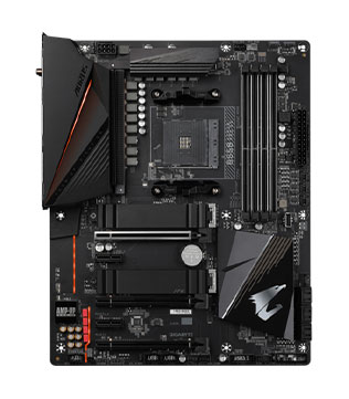 Gigabyte B550 AORUS PRO AX Motherboard (Pre-owned)