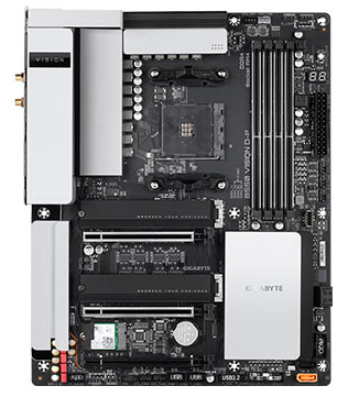 Gigabyte B550 VISION D-P Motherboard (Pre-owned)