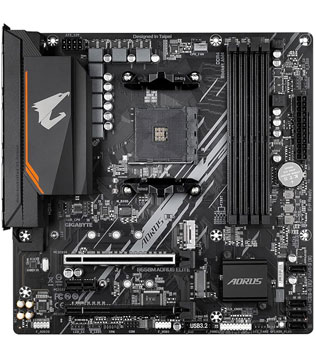 Gigabyte B550M AORUS ELITE Motherboard (Pre-owned)