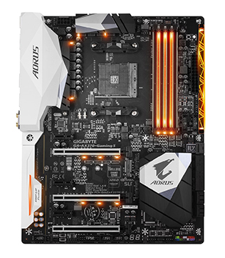Gigabyte GA-AX370M Gaming 3 Motherboard (Pre-owned)
