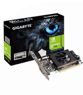 Gigabyte GeForce GT 710 2GB (GV-N710D3-2GL) Graphics Card