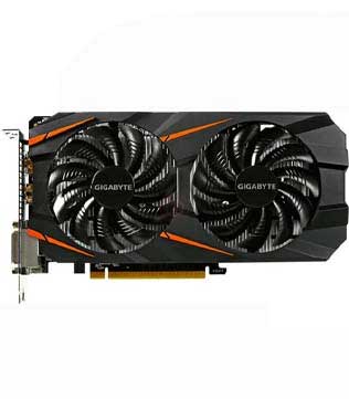Gigabyte GeForce GTX 1060 WINDFORCE OC 3GB (GV-N1060WF2OC-3GD) Graphics Card (Pre-owned)
