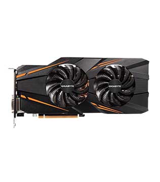 Gigabyte GeForce GTX 1070 WINDFORCE 8GB GDDR5 (V-N1070WF2-8GD) Graphics Card (Pre-owned)