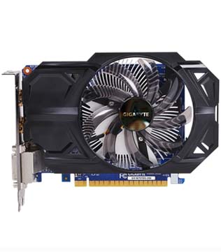 Gigabyte GeForce GTX 750 Ti 2GB (GV-N75TD5-2GI) Graphics Card (Pre-owned)