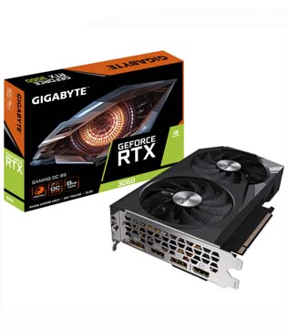 Gigabyte GeForce RTX 3060 GAMING OC 8G 8GB (GV-N3060GAMING OC-8GD) Graphics Card