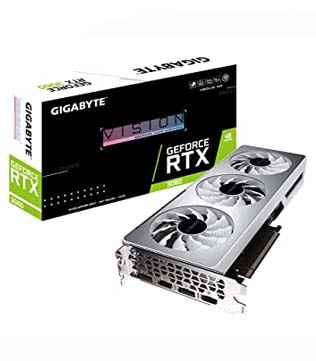Gigabyte GeForce RTX 3060 VISION OC 12G 12GB (GV-N3060VISION-OC-12GD) Graphics Card