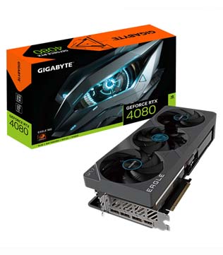 Gigabyte GeForce RTX 4080 16GB Eagle (GV-N4080EAGLE-16GD) Graphics Card