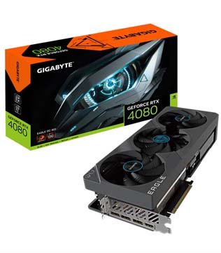 Gigabyte GeForce RTX 4080 16GB Eagle OC (GV-N4080EAGLE OC-16GD) Graphics Card