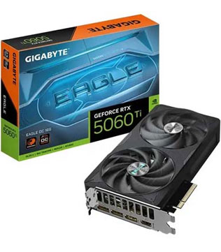 Gigabyte GeForce RTX 5060 Ti Eagle OC 16GB GDDR7 (GV-N506TEAGLE OC-16GD) Graphic Card
