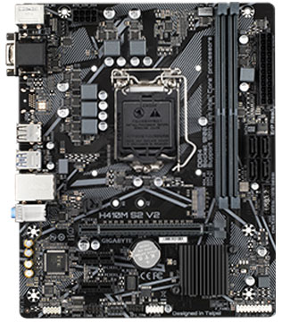Gigabyte H410M S2 V2 Motherboard (Pre-owned)