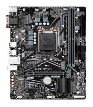 Gigabyte H410M S2 V3 Motherboard (Pre-owned)