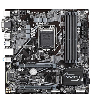 Gigabyte H470M DS3H Motherboard (Pre-owned)