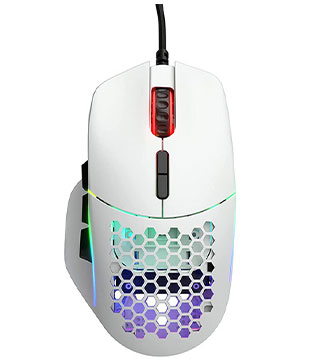 Glorious Model I Ergonomic Wired Gaming Mouse (Matte White) (Pre-owned)
