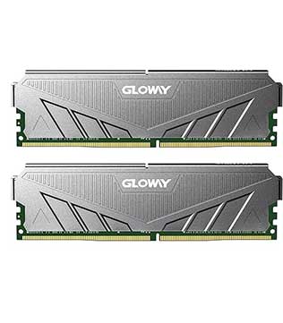 Gloway 16GB (8GBx2) DDR4 3200MHz Aluminum Desktop RAM (Pre-owned)