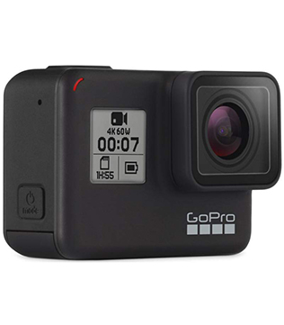 GoPro Hero 7 (Black) Action Camera (Minor Scratches, Pre-owned)